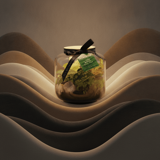 SS26 Round Glass terrarium - Royally Rooted